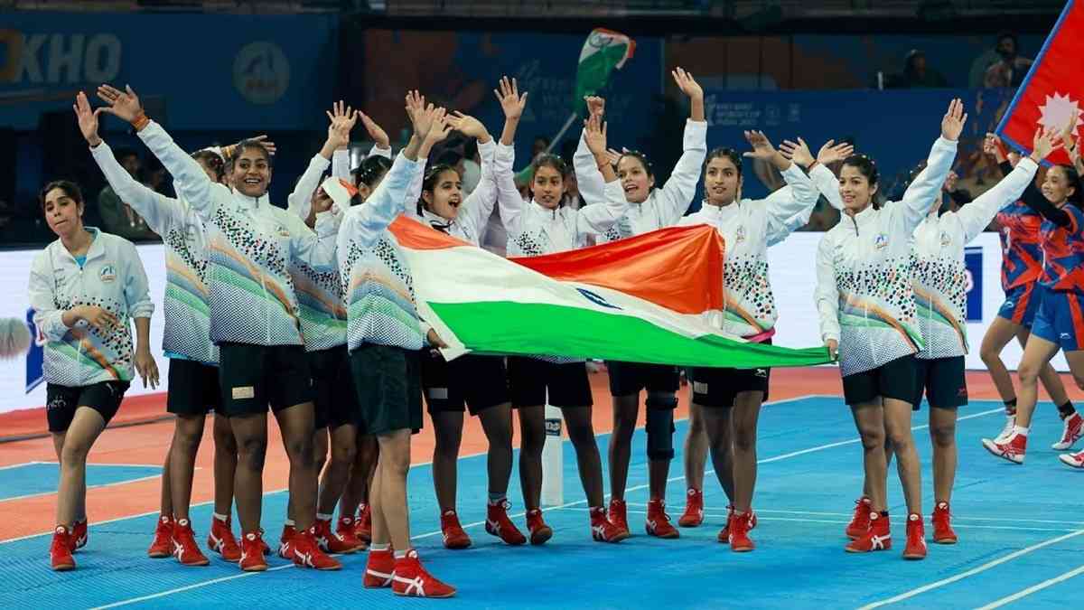 भारतीय महिला टीम ने खो-खो वर्ल्ड कप जीता