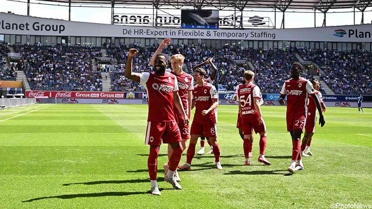 KAA Gent verliest kansloos van Antwerp FC
