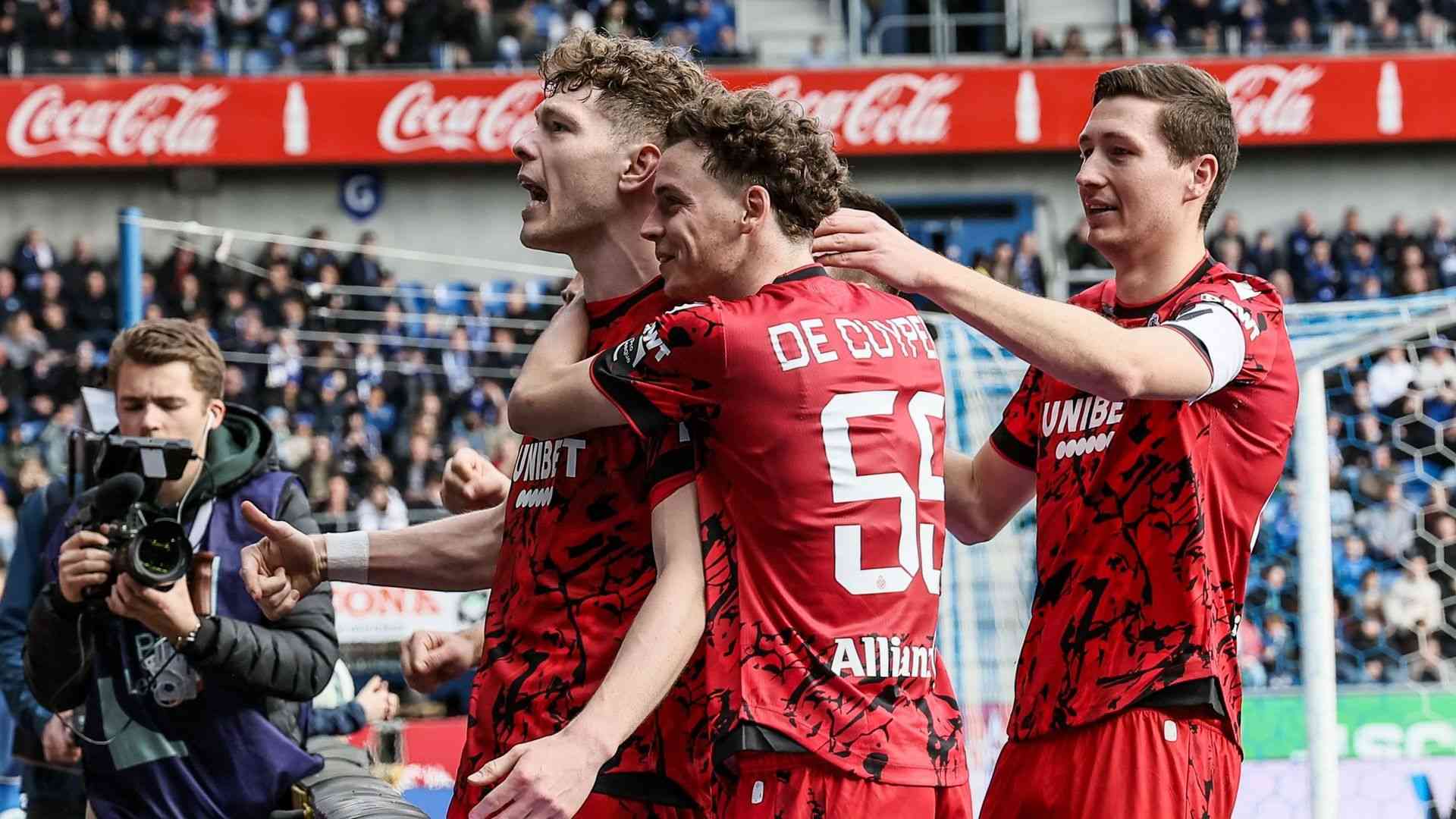 Bruges s`impose à Genk grâce à Vetlesen et Jutgla