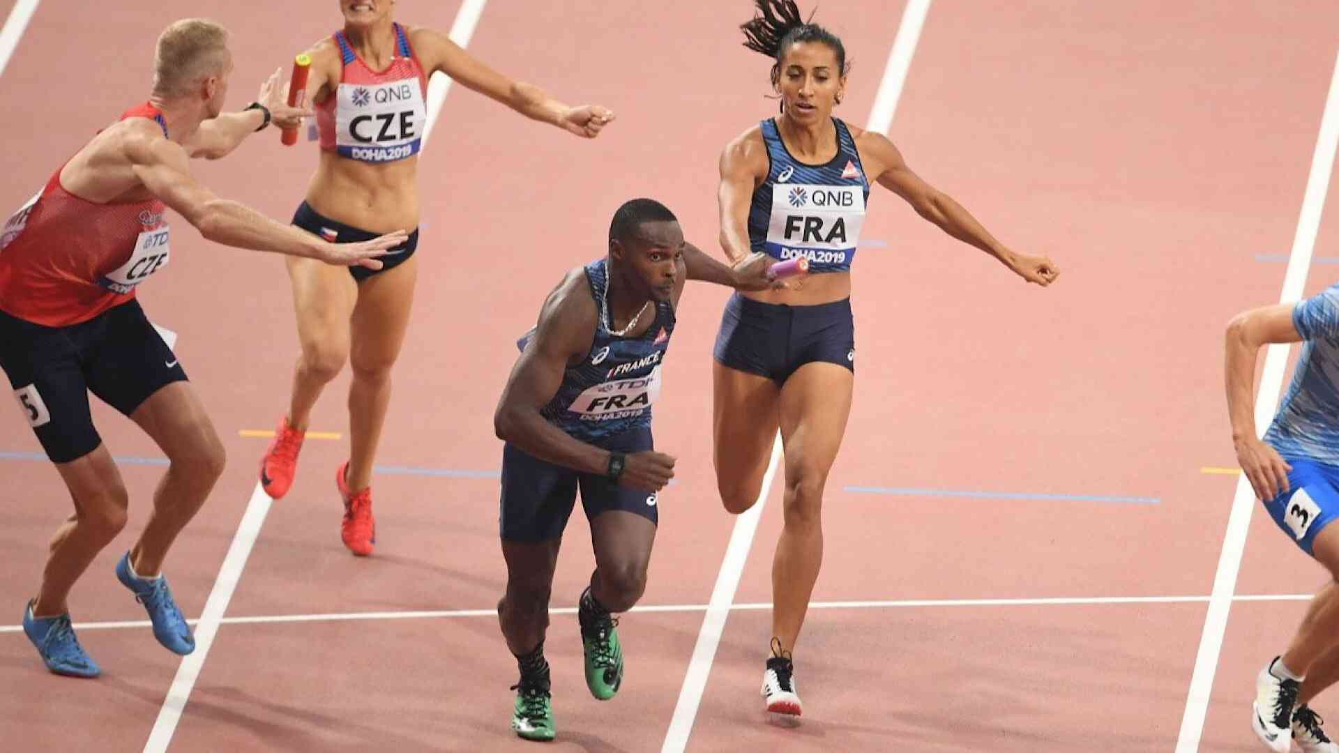 Tim Relay Prancis Raih Kualifikasi di Relais Mondiaux