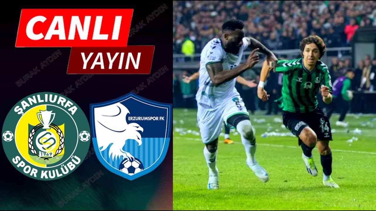 Erzurumspor FK`dan Sanliurfaspor`a Şok Yenilgi