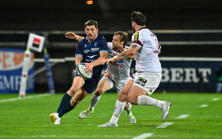 Montpellier écrase l`UBB avec Bouthier et Bridge en vedette