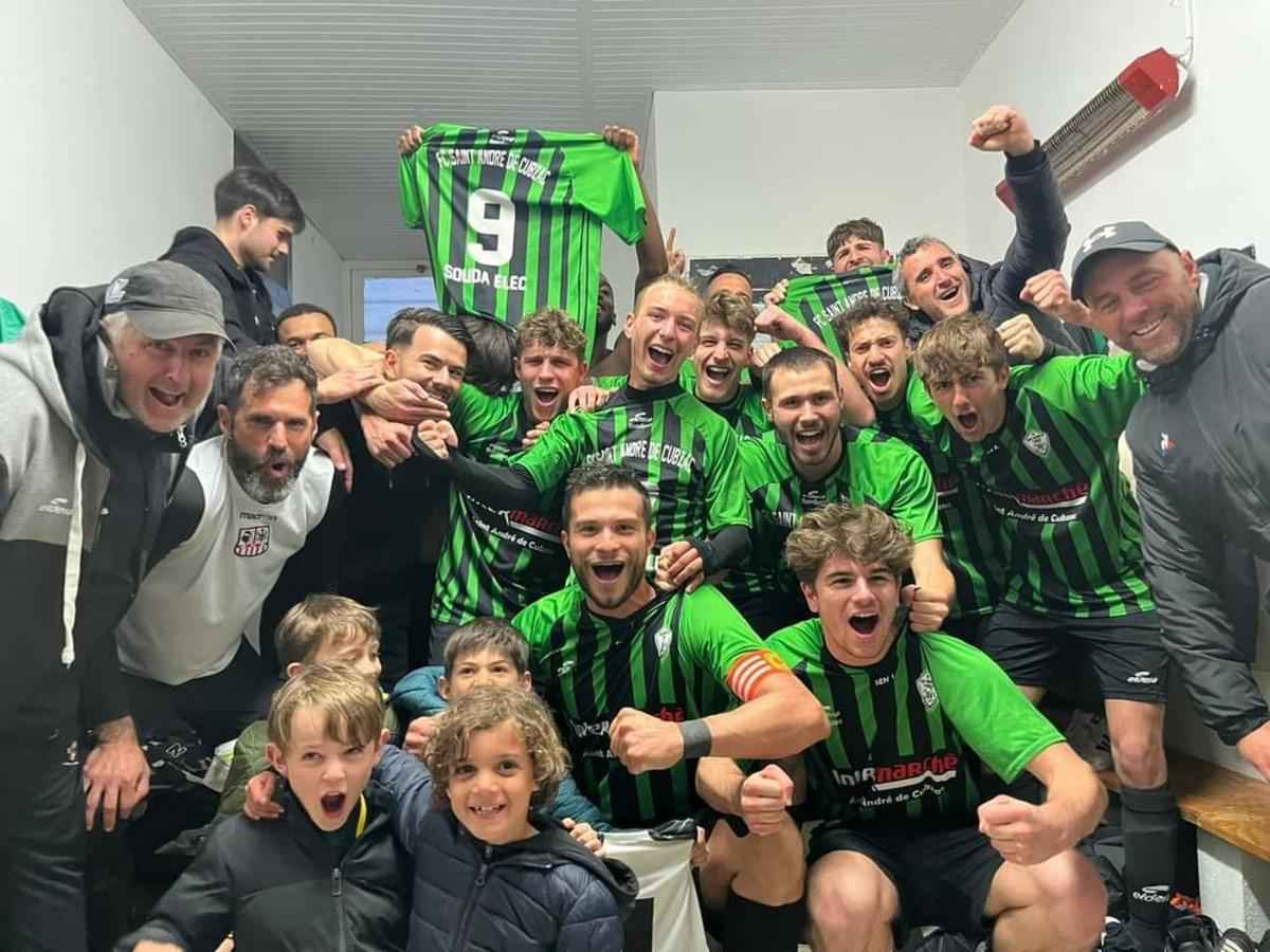 ST ANDRE CUBZAC FC brille avec une victoire éclatante