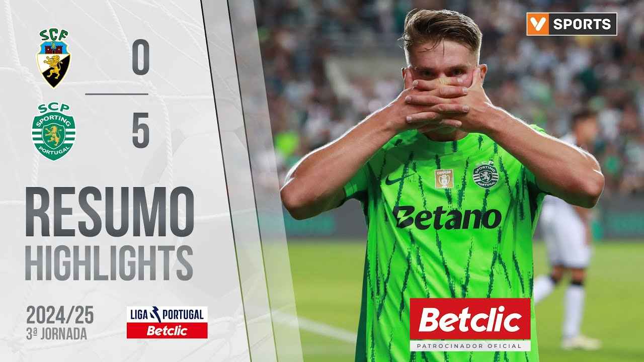 Farense sofre derrota pesada para o Sporting CP