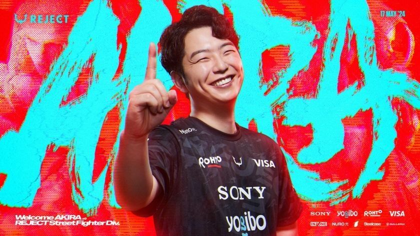 REJECTのあきら選手がCAPCOM Pro Tourで5位入賞