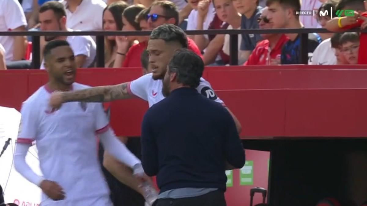 Sevilla se aferra a la vida con En-Nesyri y Jordán