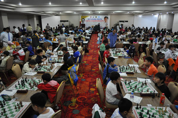 Zemlyanskii Dominates Blitz at Asian Chess Championships