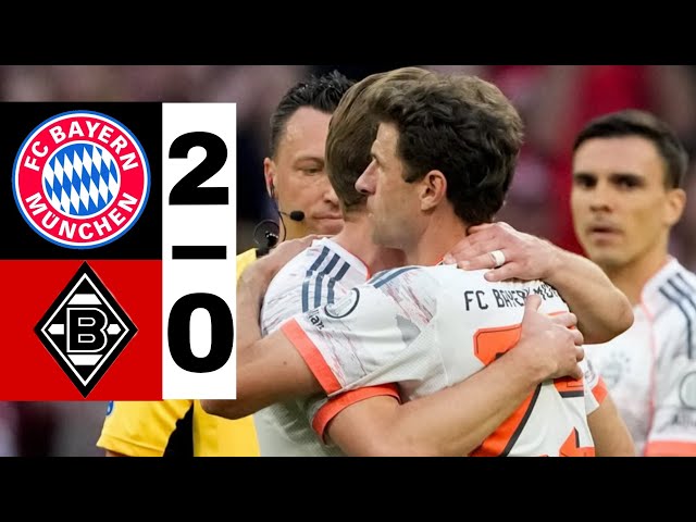 Bayern München siegt klar gegen Mönchengladbach