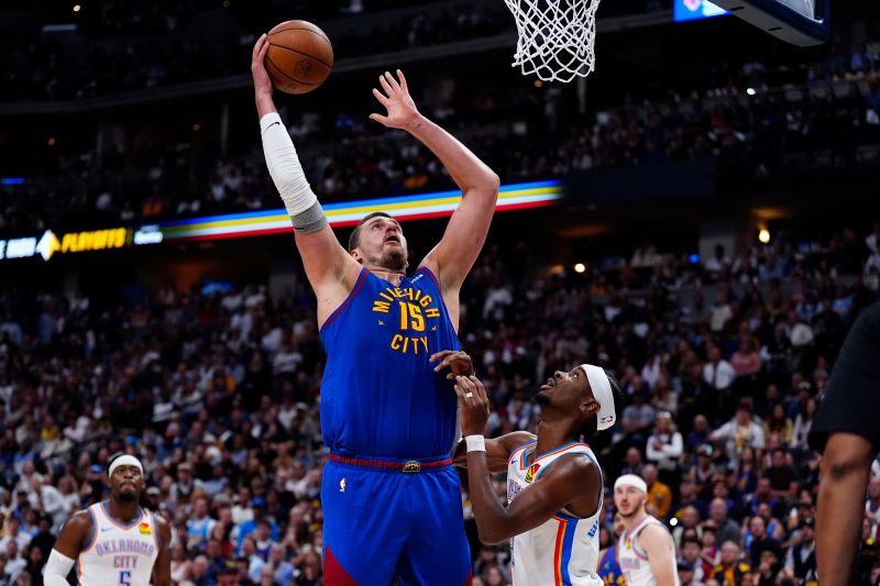 Jokić Struggles, Nuggets Edge Thunder in Playoff Thriller