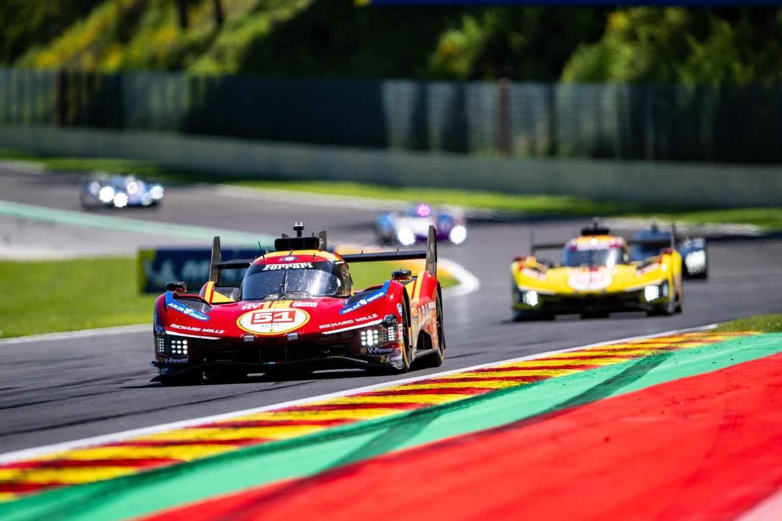 Ferrari trionfa alla 6 Ore di Spa-Francorchamps