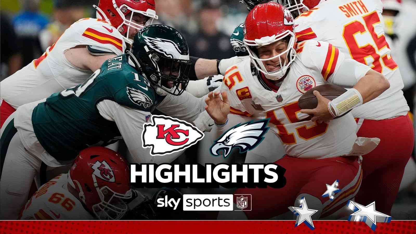Eagles krossar Chiefs i Super Bowl 59
