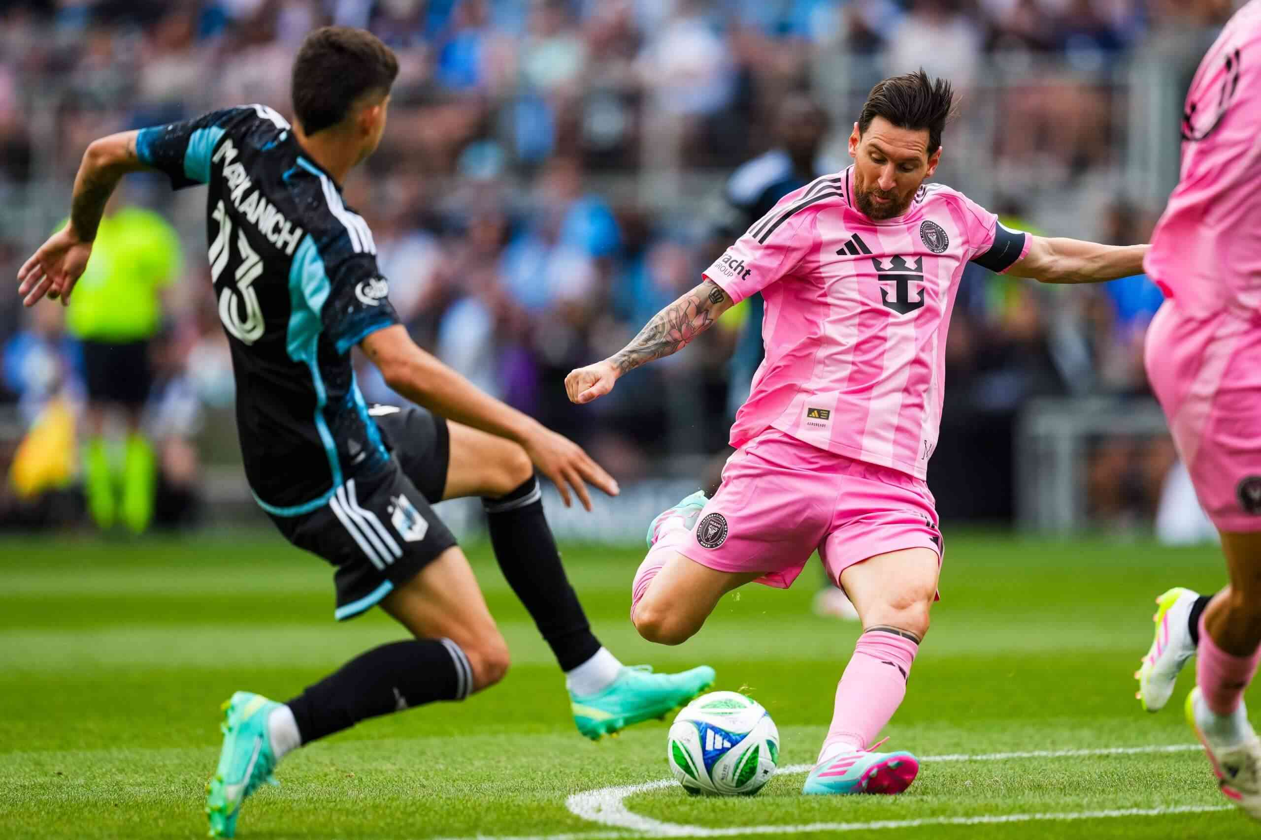 Messi`s Miami Crumbles in 4-1 Loss to Minnesota