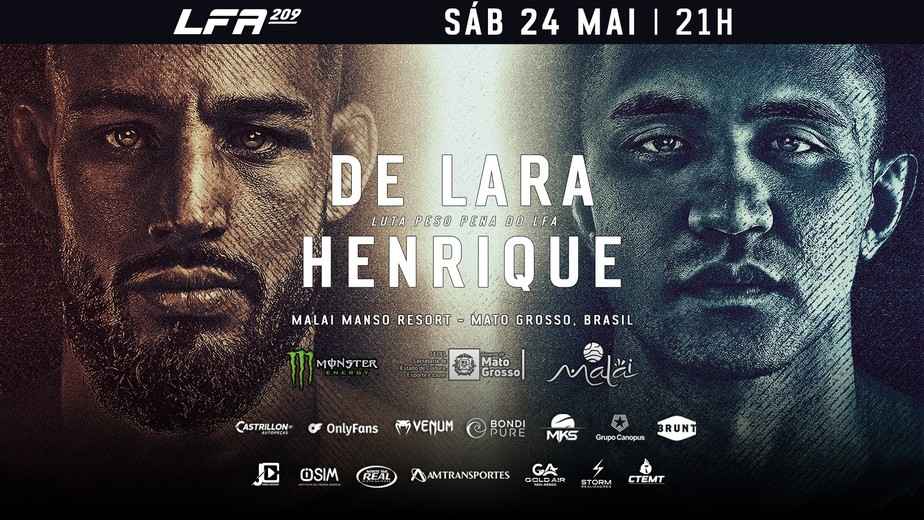 LFA 209: Inglesson e Xinoco prometem luta explosiva