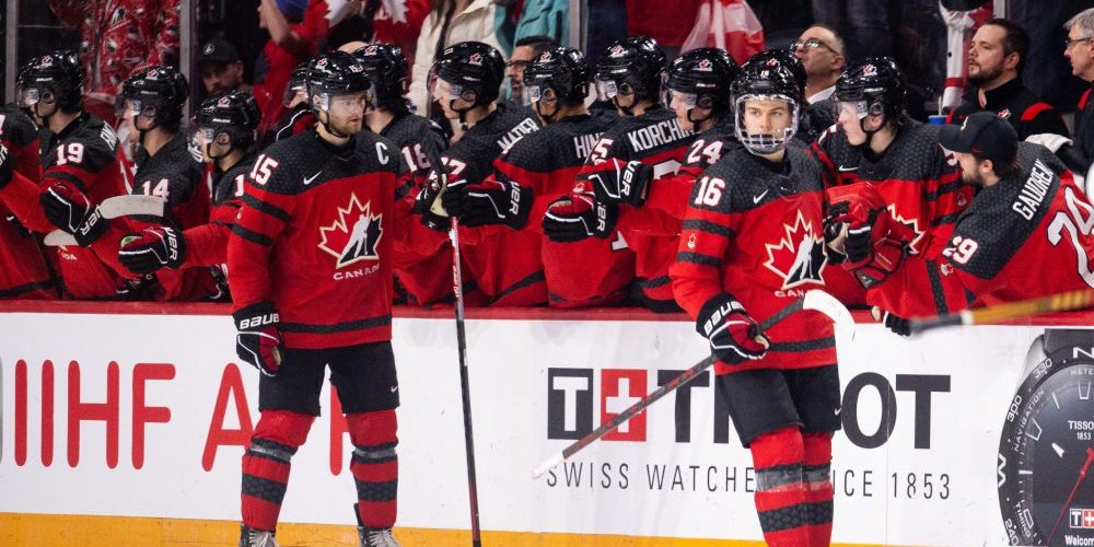 Kanada vände mot Österrike i spännande hockeydrama