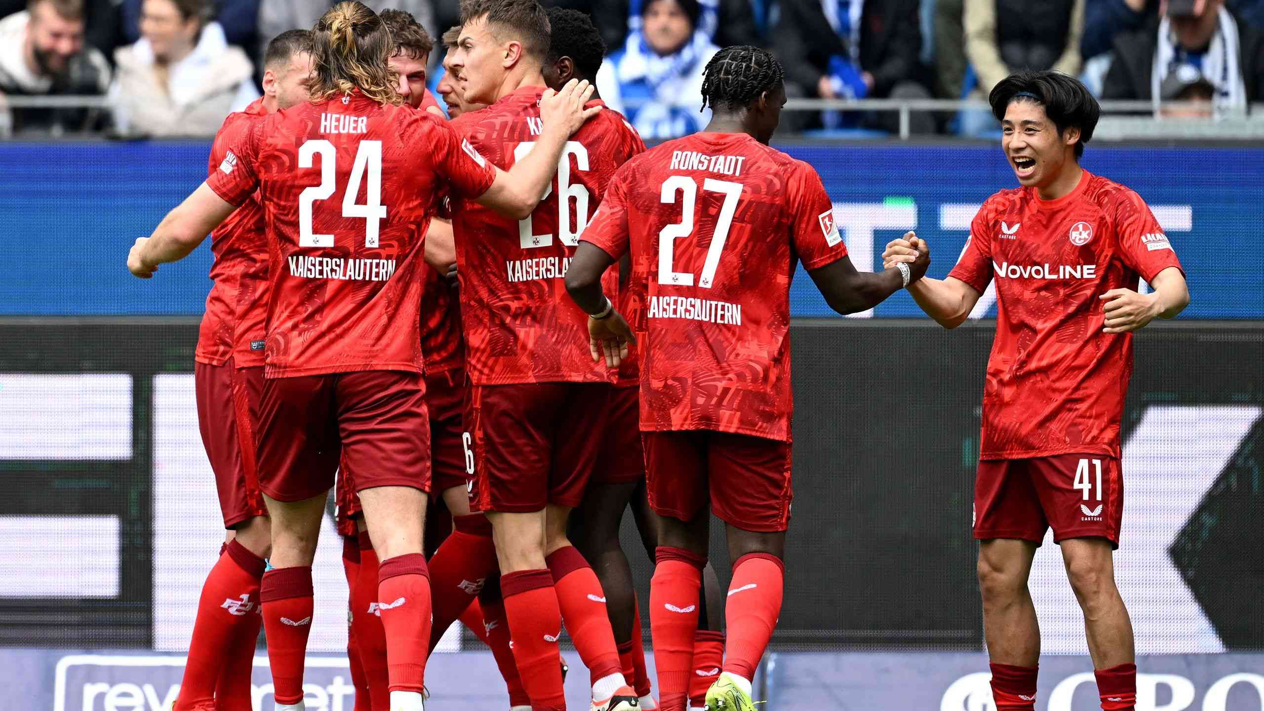 Kaiserslautern kämpft um Relegation nach Sieg gegen Darmstadt