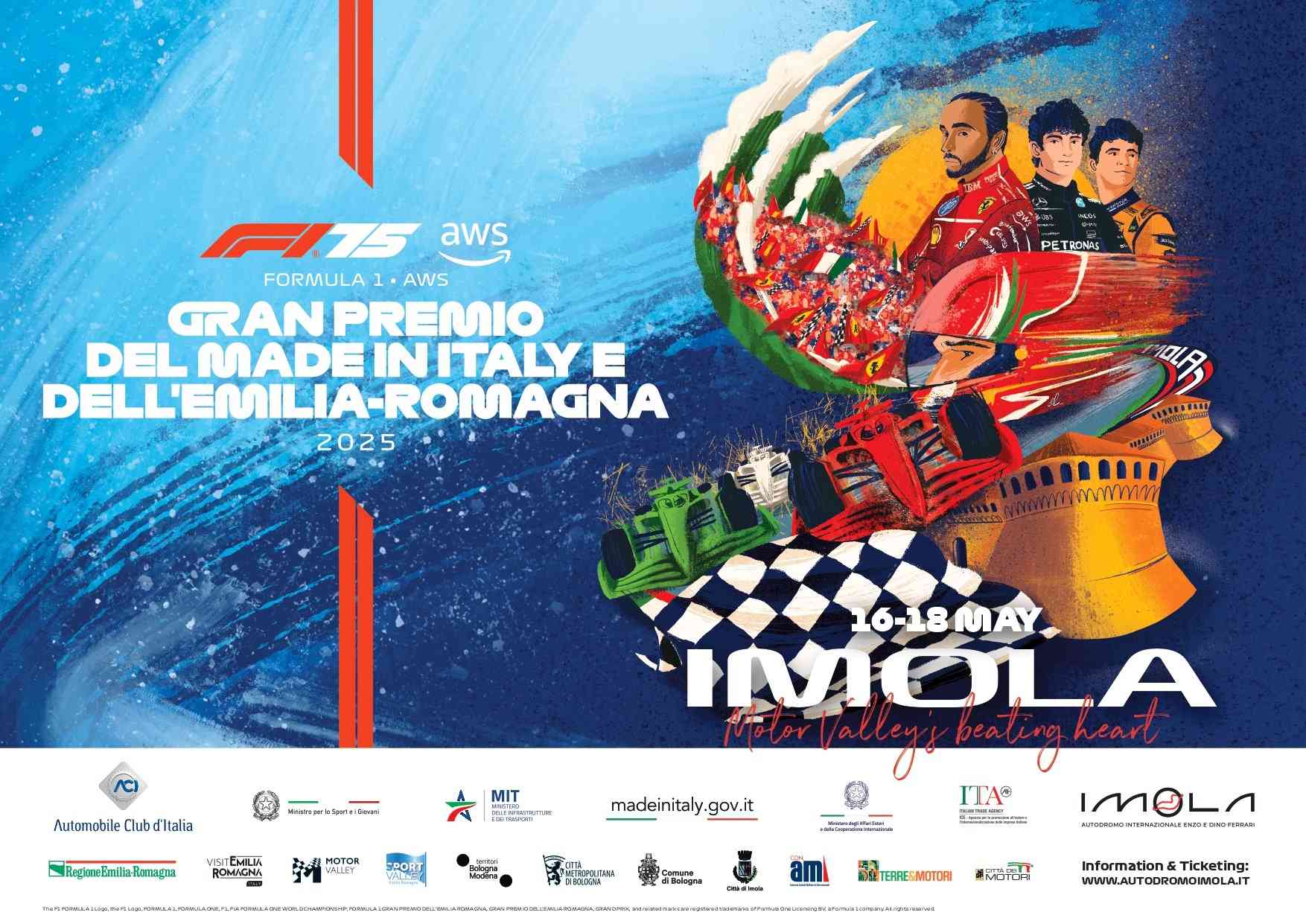 F1: Il Gran Premio del Made in Italy a Imola!