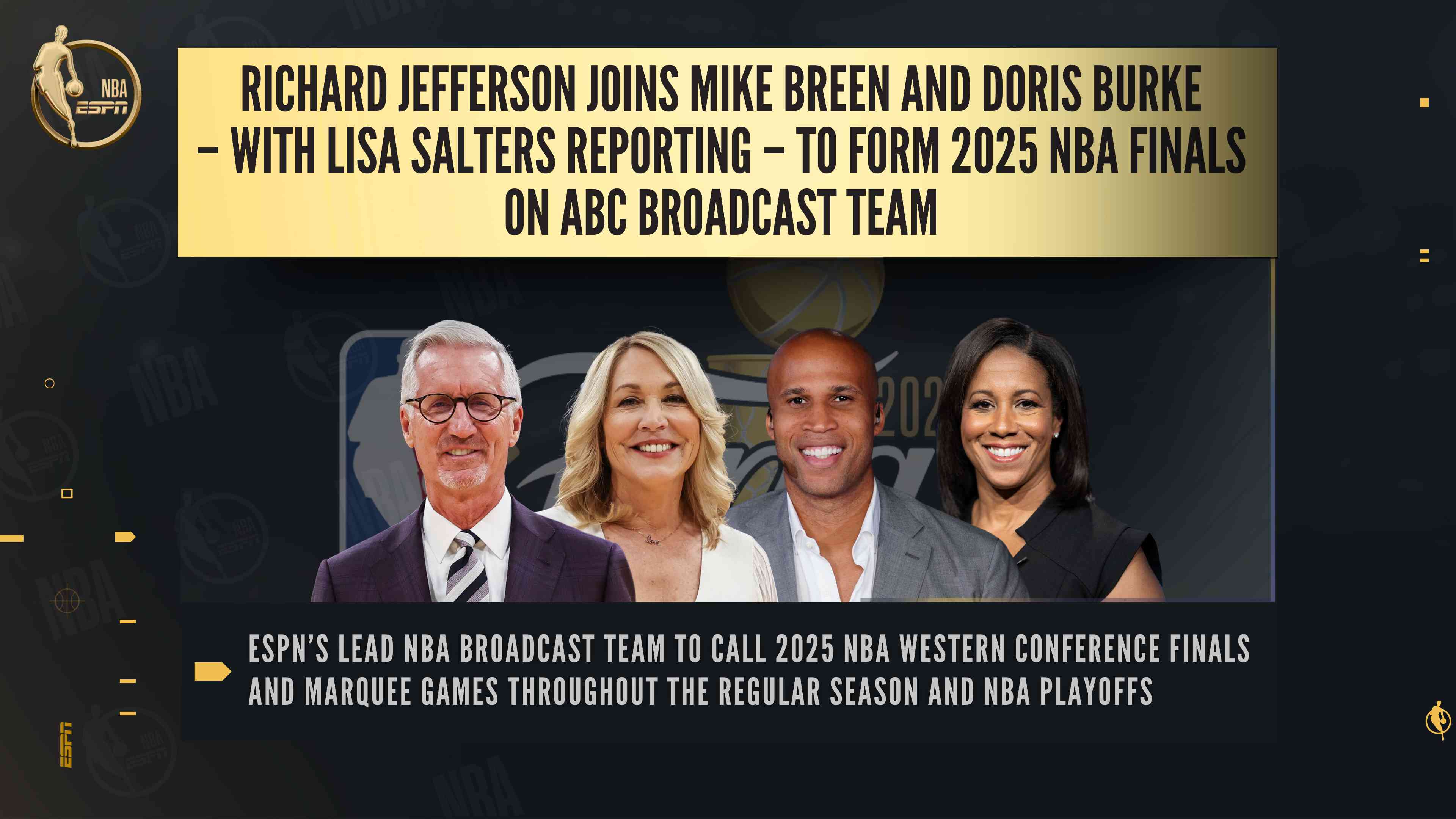 Mchanganyiko wa NBA: Breen, Burke, Jefferson na Salters