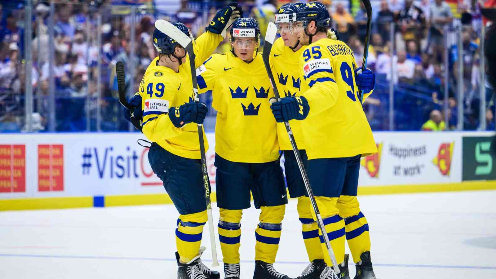 Tre Kronor dominerar Hockey-VM 2025 med Heineman