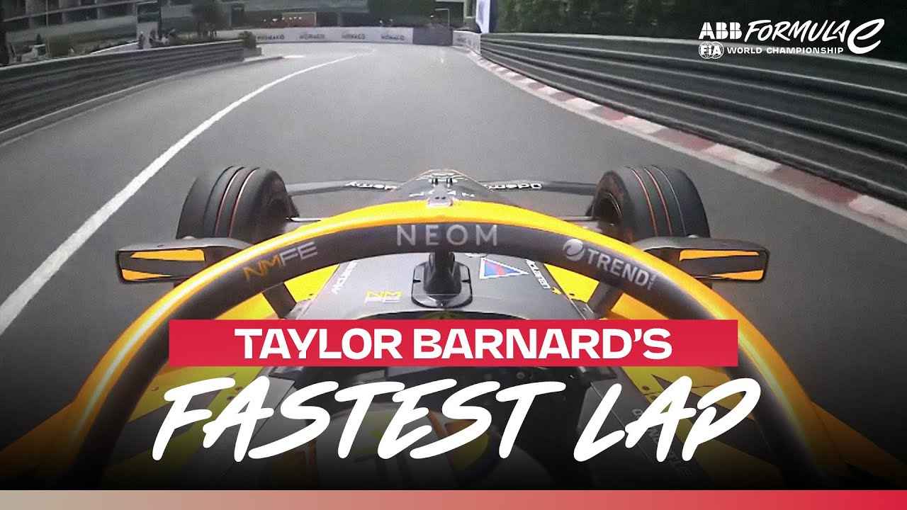 Taylor Barnard triomphe au Monaco E-Prix 2025