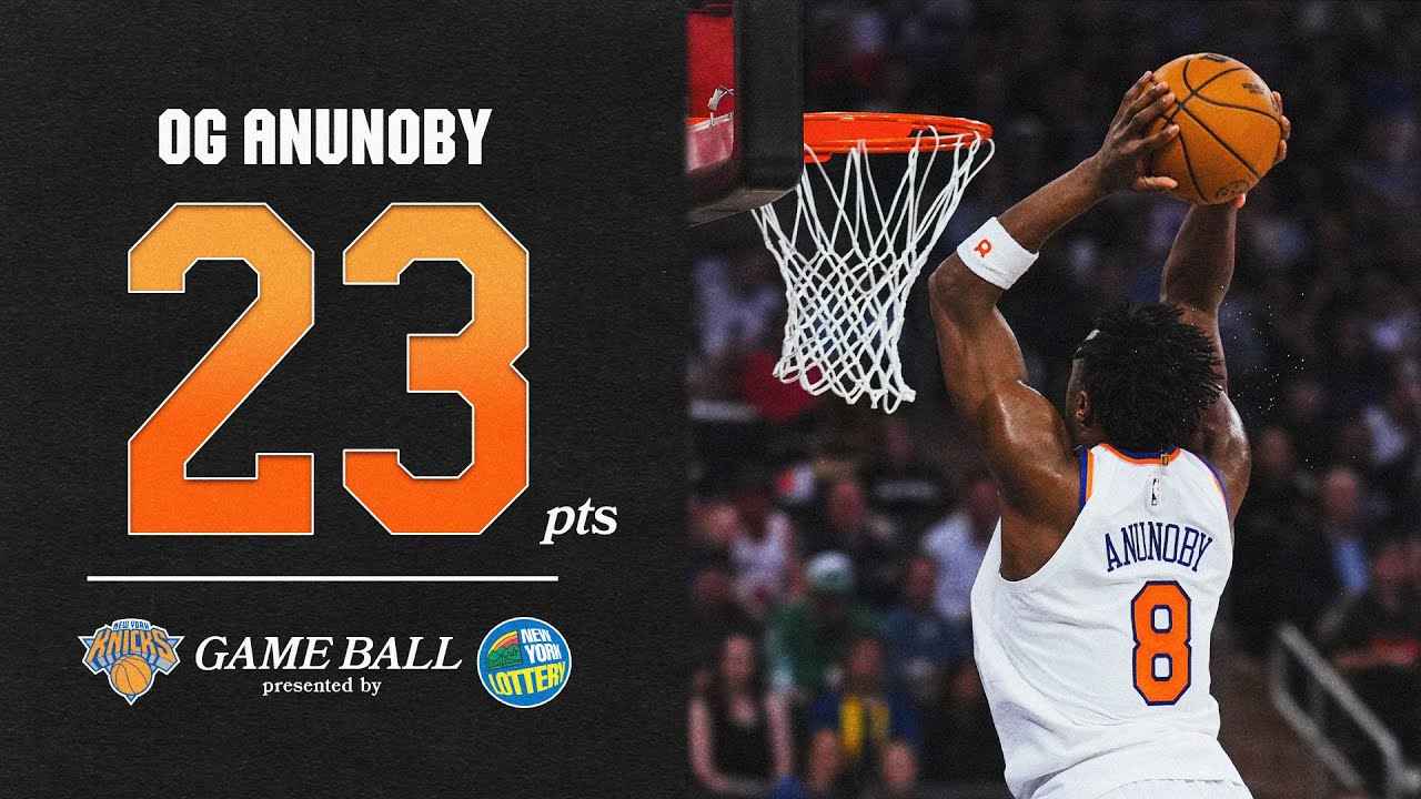 Anunoby leder Knicks till storseger mot Celtics