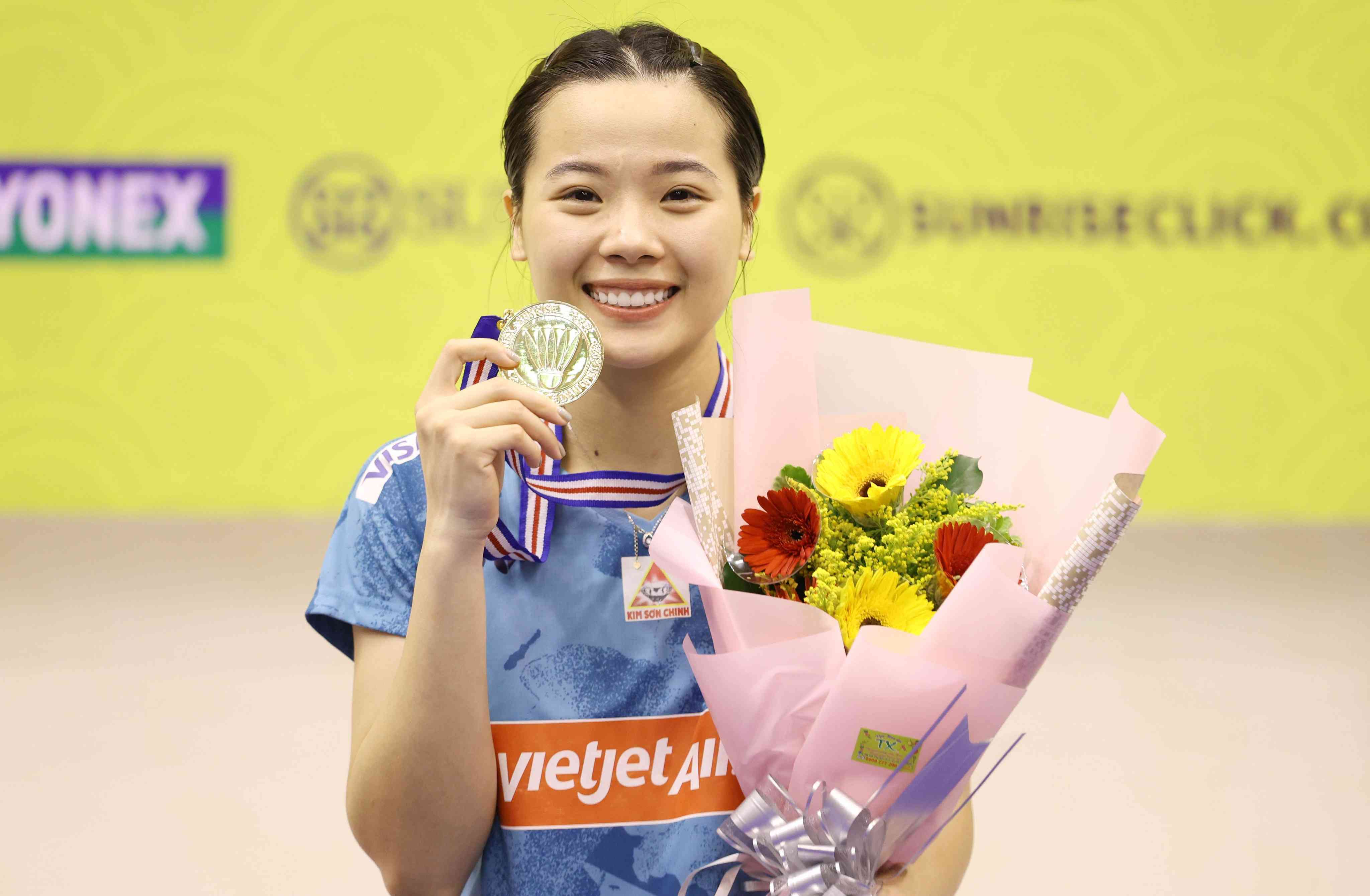Nguyễn Thùy Linh bảo vệ ngôi vô địch tại Vietnam Open 2023