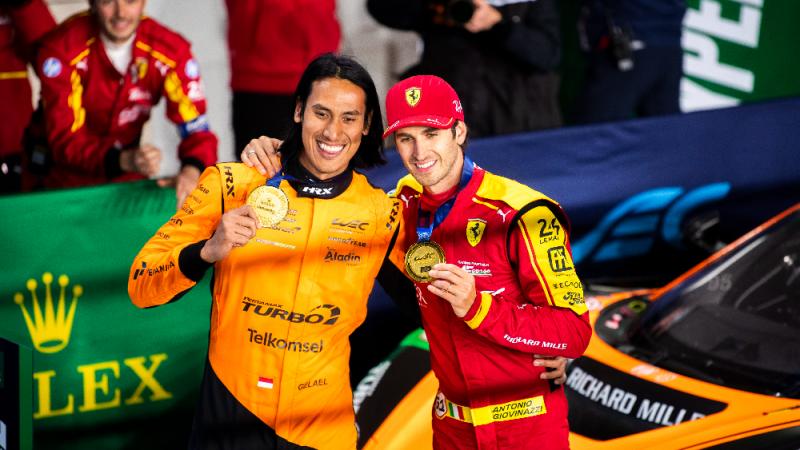 Sean Gelael Raih Runner-Up di WEC 2021