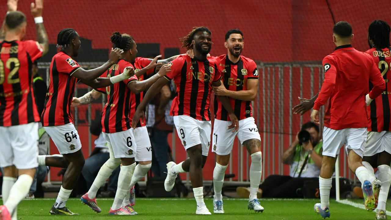 Nice écrase Brest et s`offre la Ligue des Champions