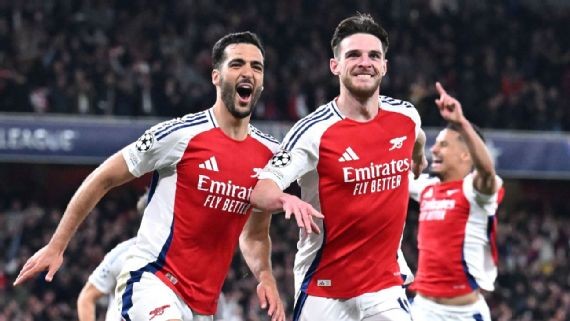 Arsenal và Declan Rice tỏa sáng, giành vé Champions League