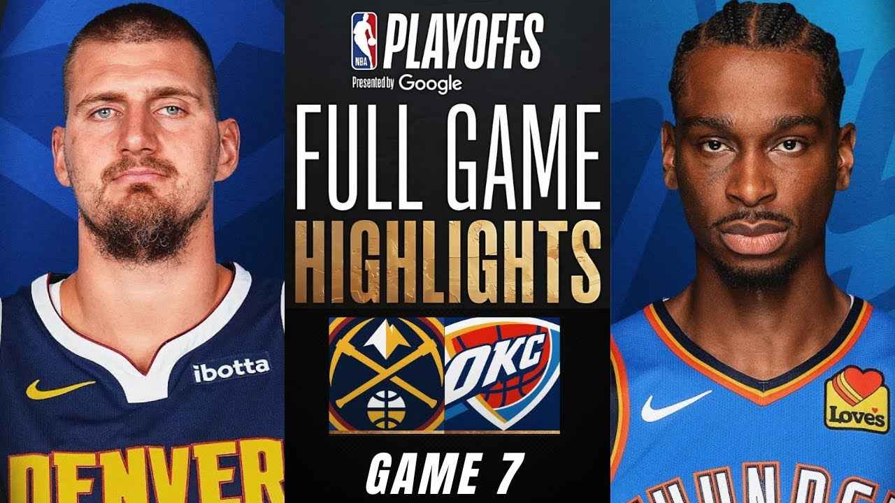 Thunder krossar Nuggets i avgörande Game 7