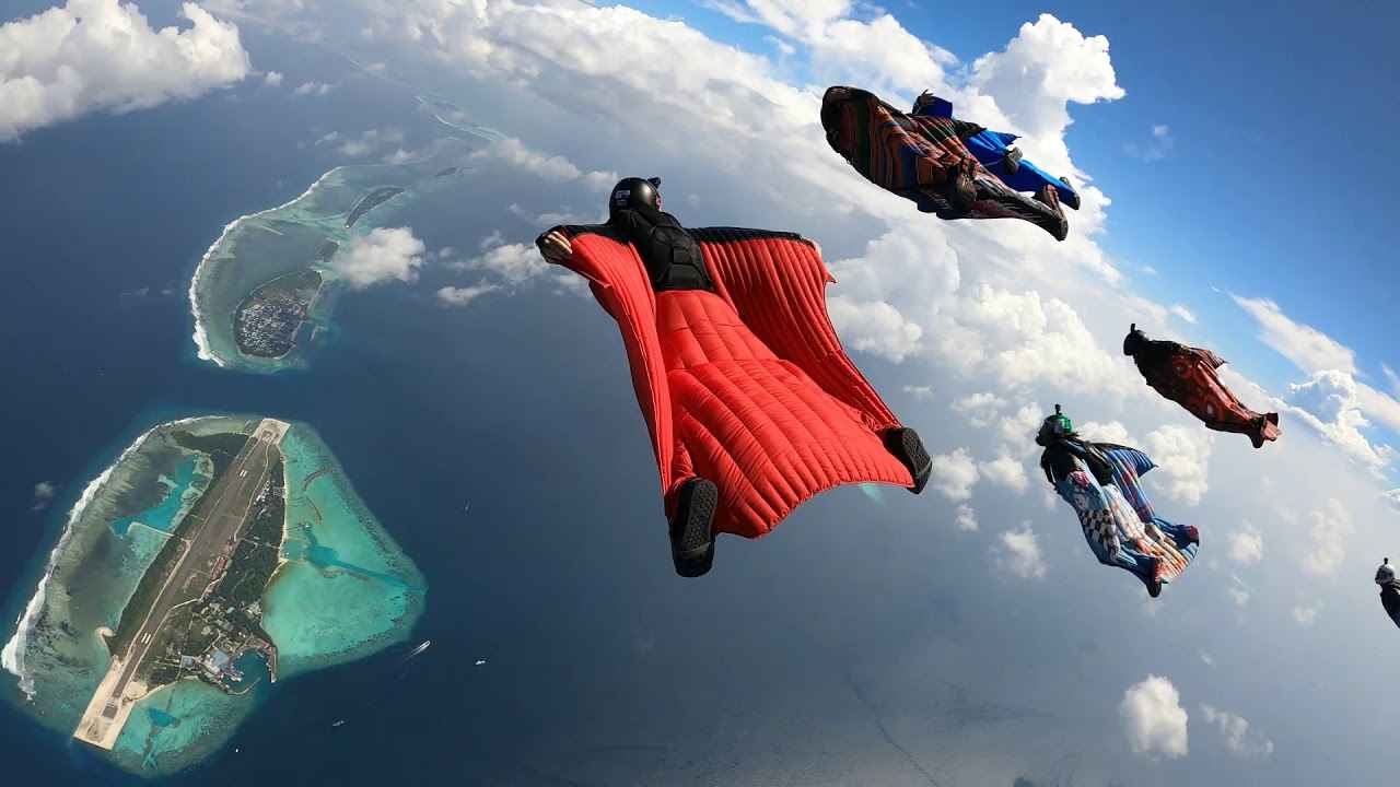 Wingsuit : Le frisson des Maldives en vidéo