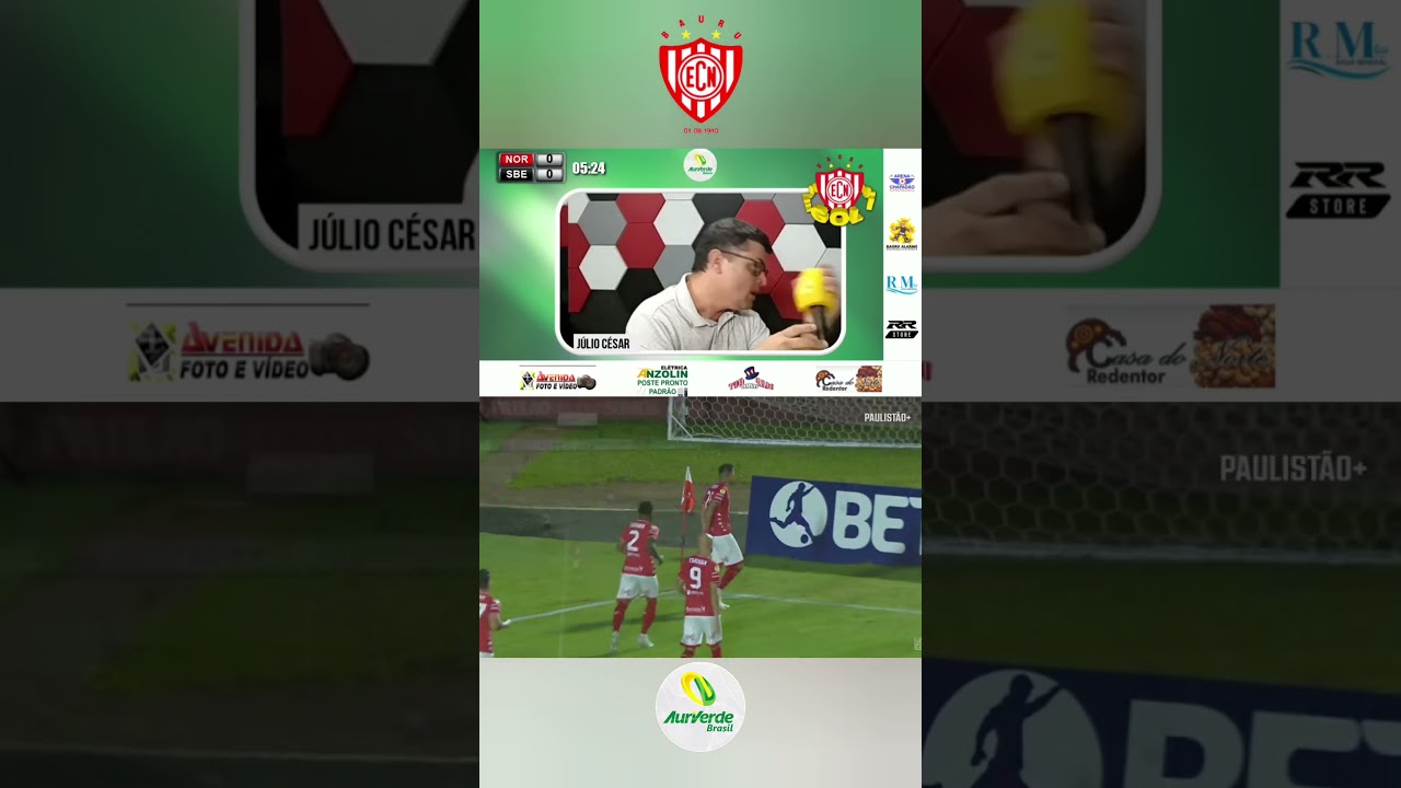 São Bernardo brilha com gol de Dudu Miraíma