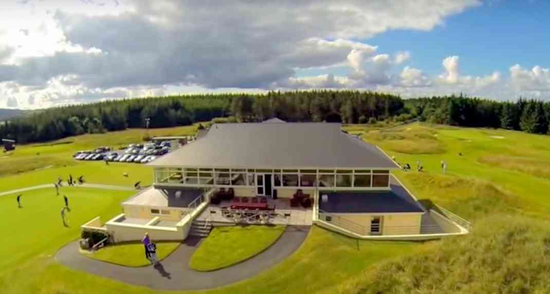 Emma Allen and Rook Shine at Donegal Golf Club
