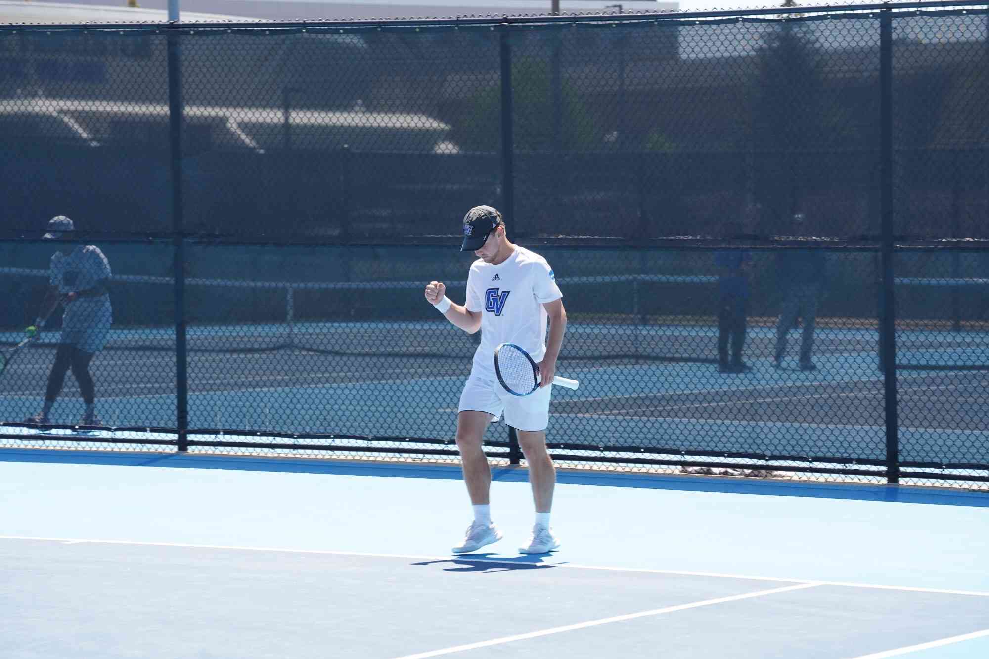 Grand Valley State Advances with Dominant Tennis Victory