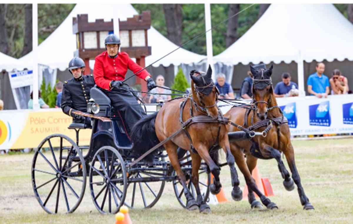 Concours d`Attelage : Saumur fête ses 40 ans d`émotion