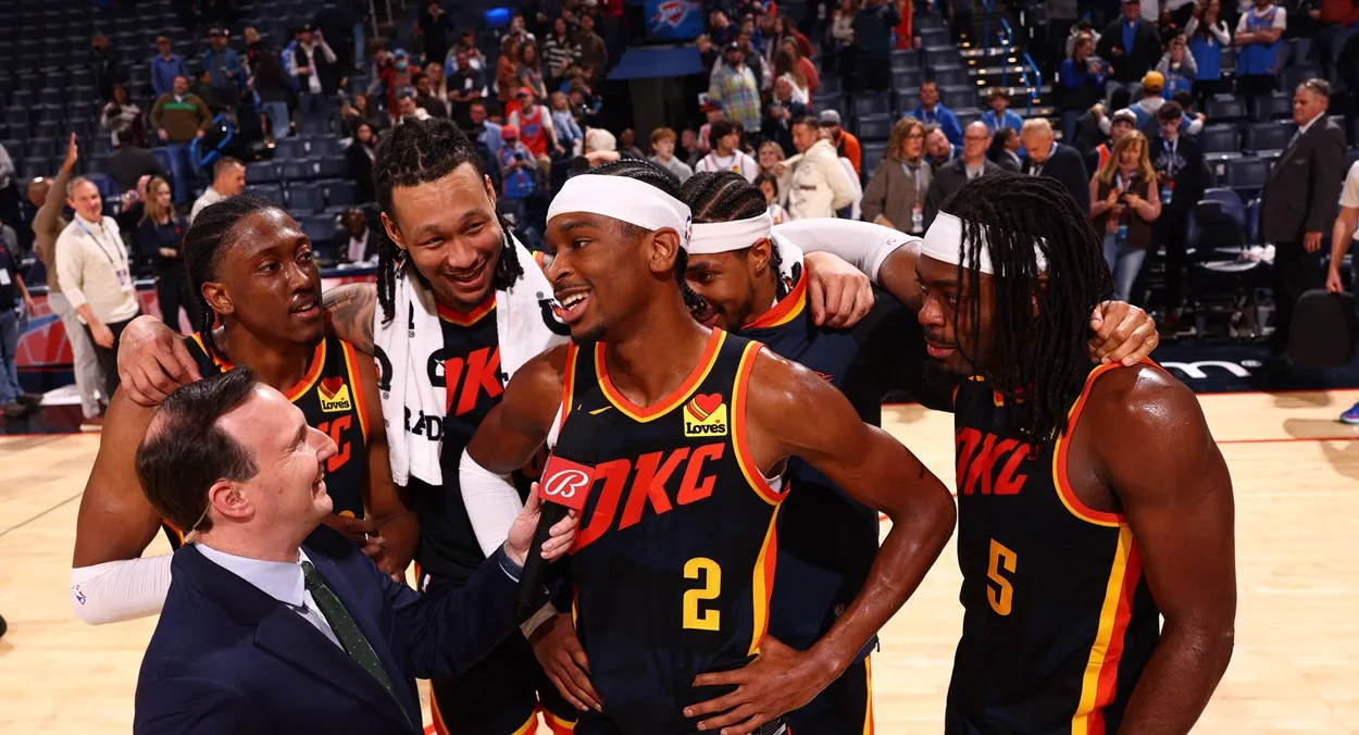 Thunder brilha com Gilgeous-Alexander na vitória
