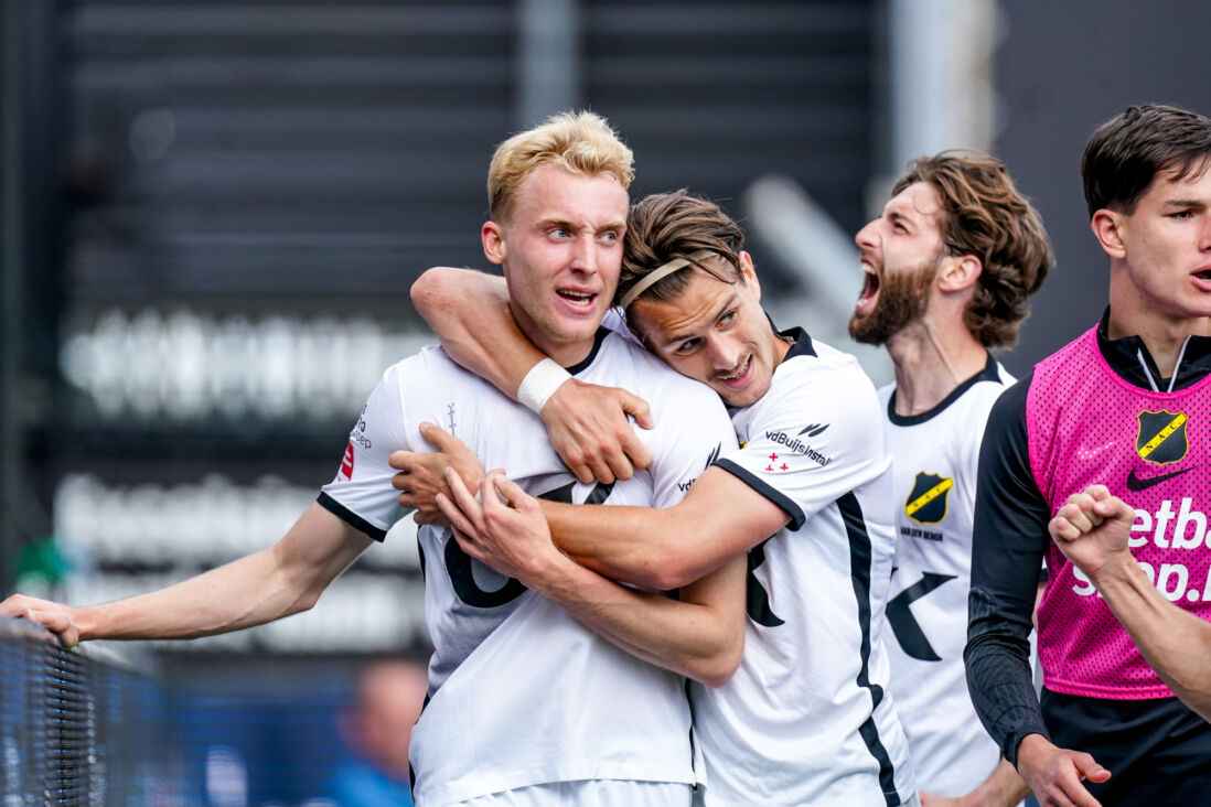 NAC Breda viert handhaving na spannend seizoen