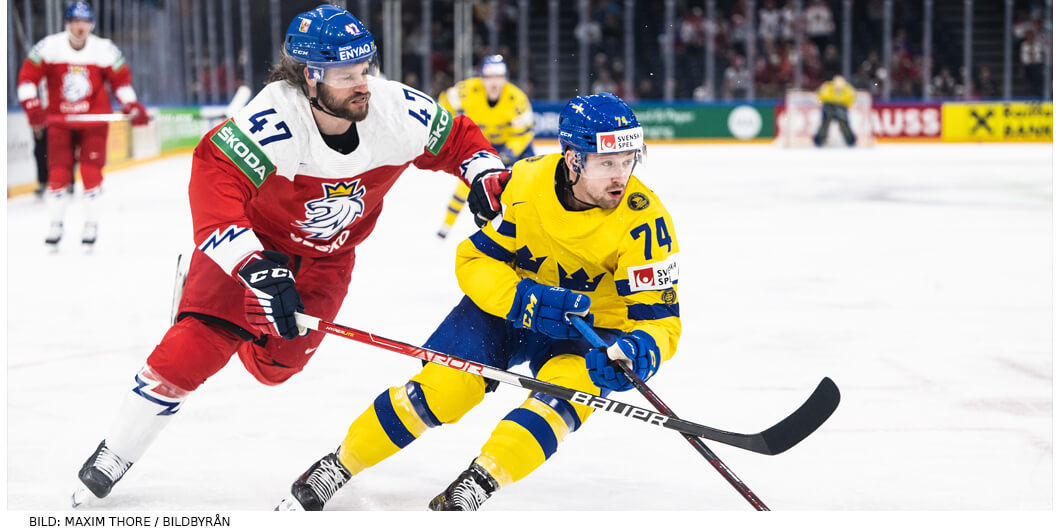 Nylander leder Sverige mot Tjeckien i VM-kvartsfinal