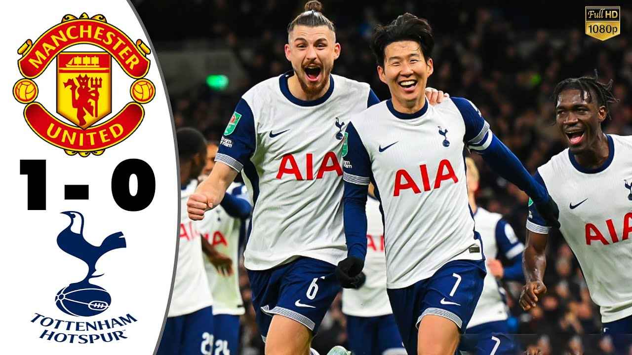 Tottenham besegrar Manchester United med 1-0