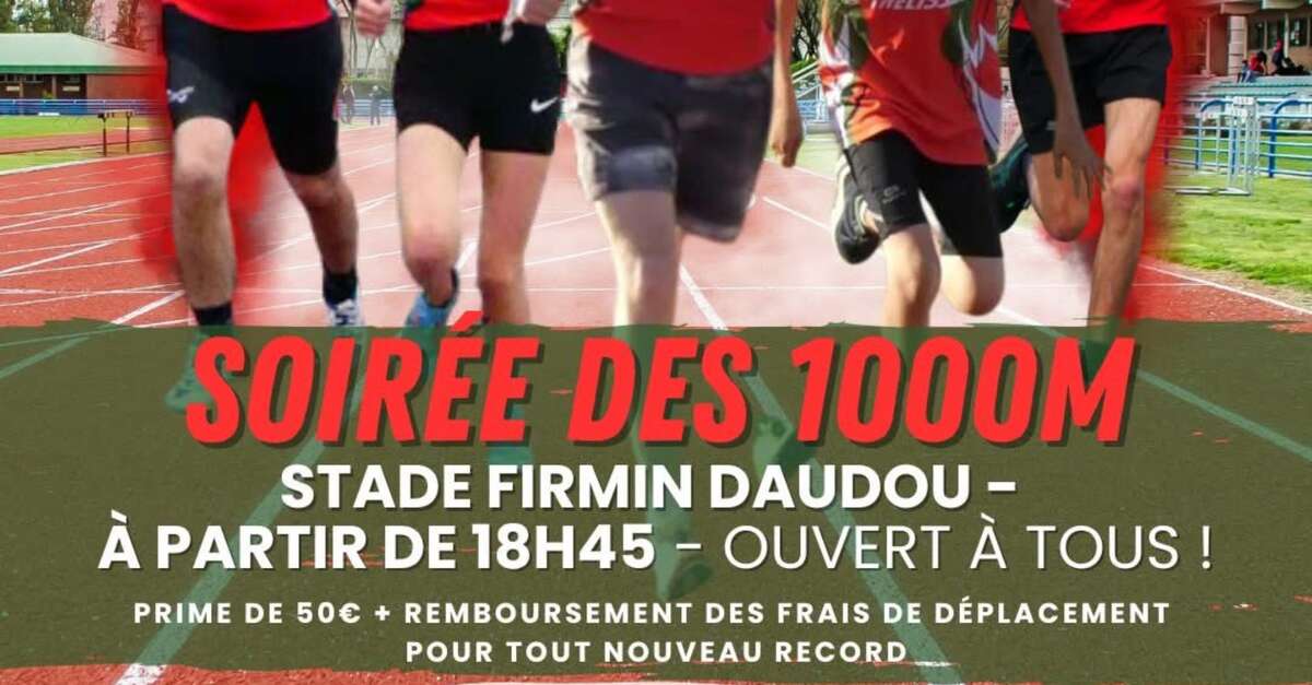 Soirée explosive au 1000 mètres à Trélissac
