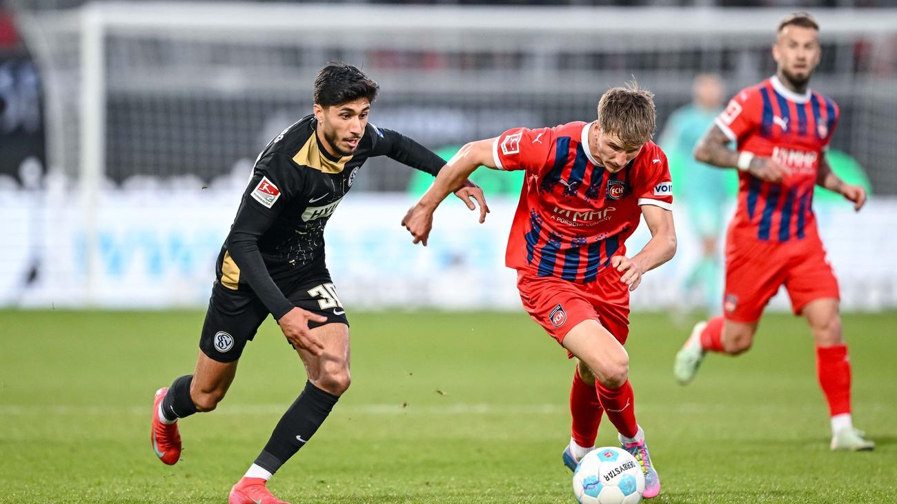 Heidenheim kämpft sich zurück: 2:2 gegen Elversberg