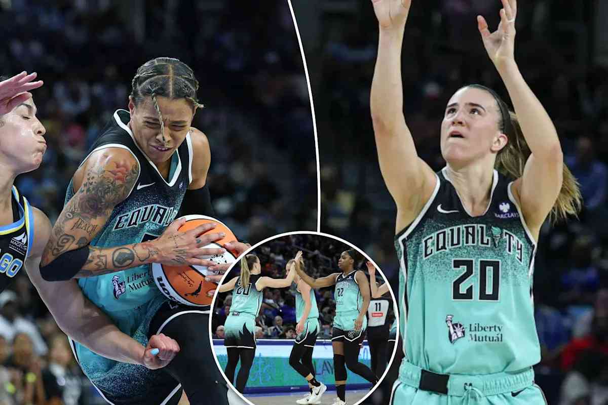 Liberty`s Record-Breaking Night Shines Bright