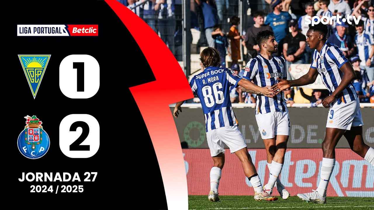 Porto brilha com goleada e Estoril arrasa na Liga