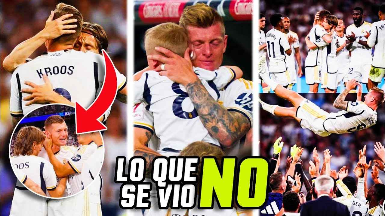 La despedida de Modric en el Bernabéu