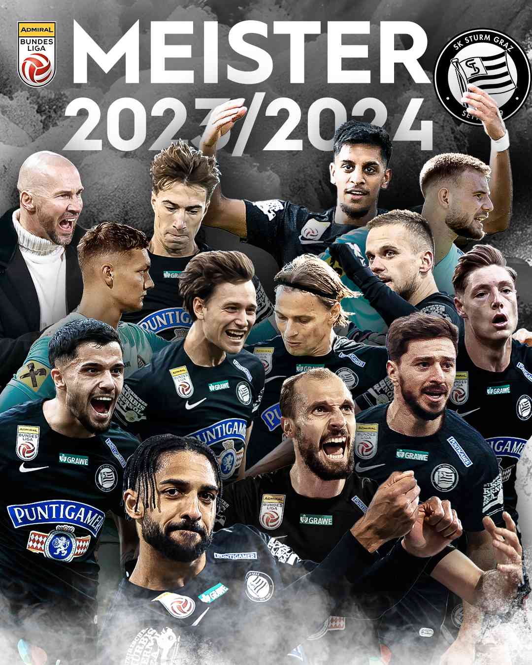 Sturm Graz krönt sich zum Meister der Bundesliga