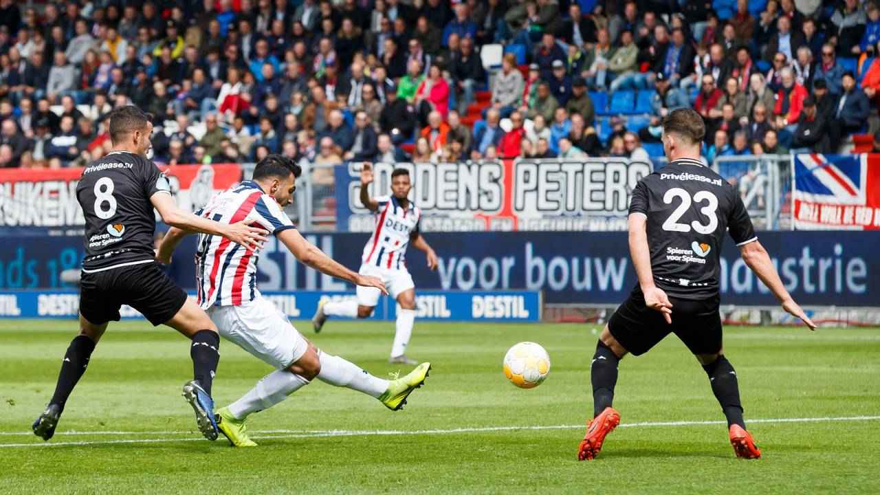 Willem II verliest van FC Dordrecht in spannende play-offs
