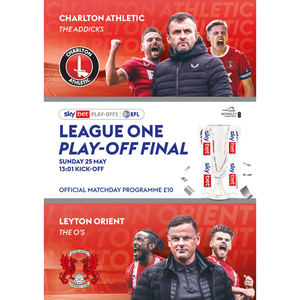 Charlton Athletic`s Play-Off Clash with Leyton Orient