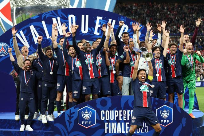 PSG écrase Reims en finale de la Coupe de France