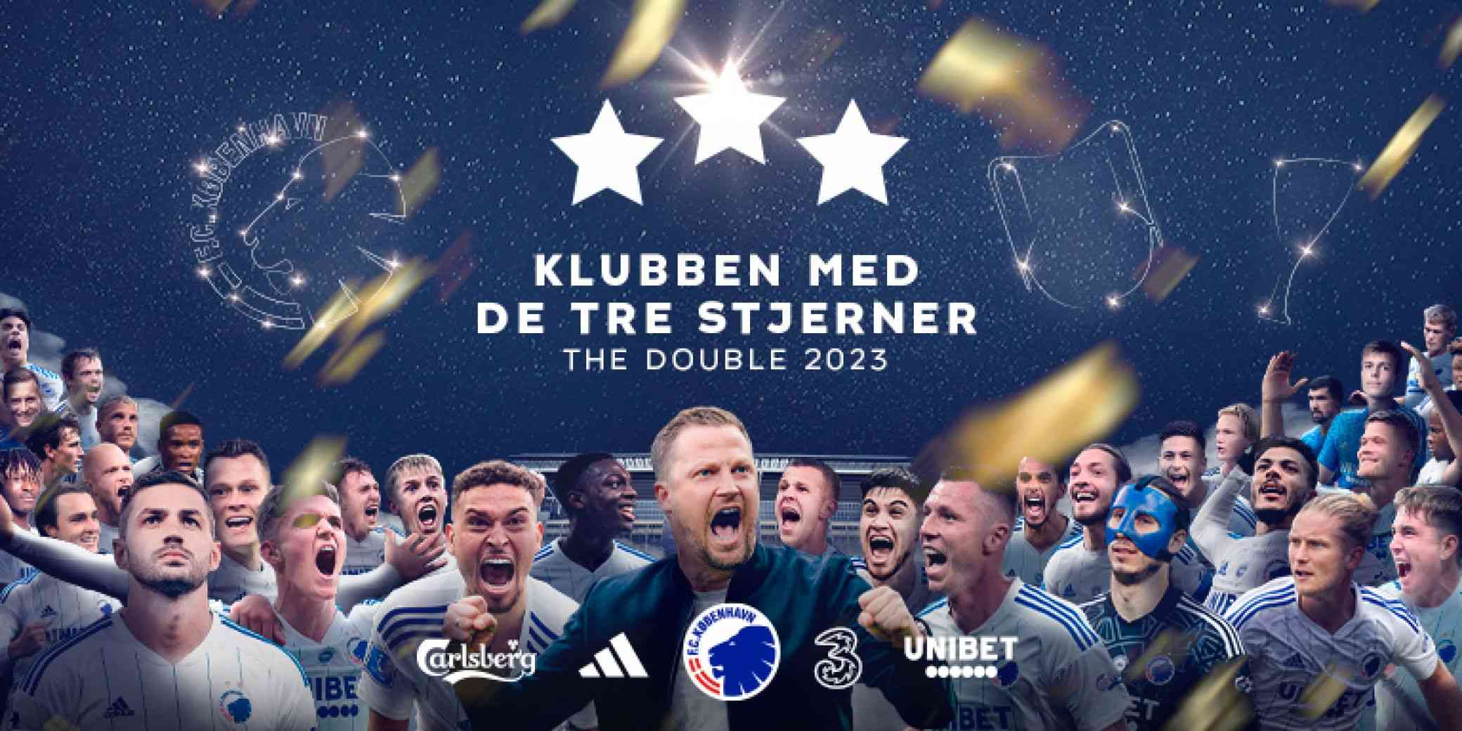 FCK er danske mestre efter storslået 3-0 sejr