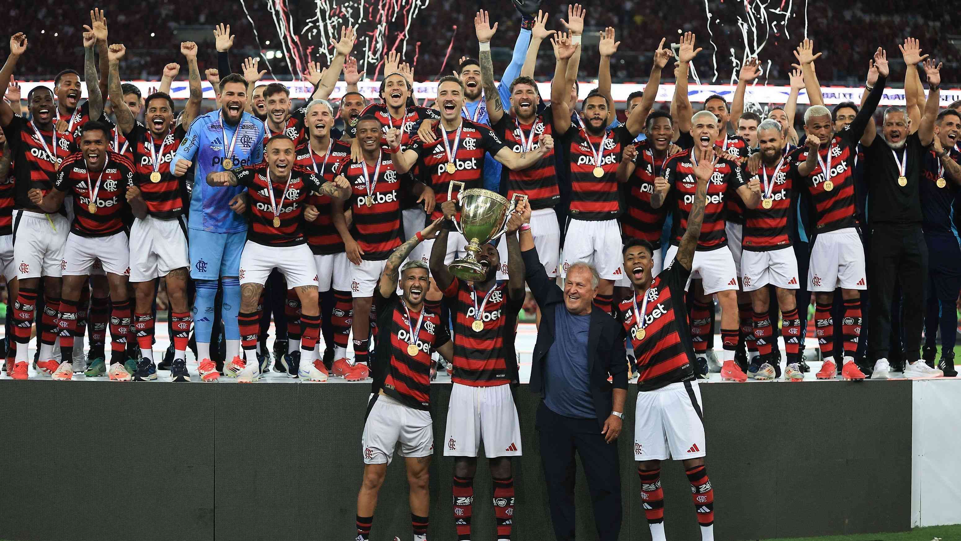 Flamengo lidera o Carioca 2025 com 23 pontos
