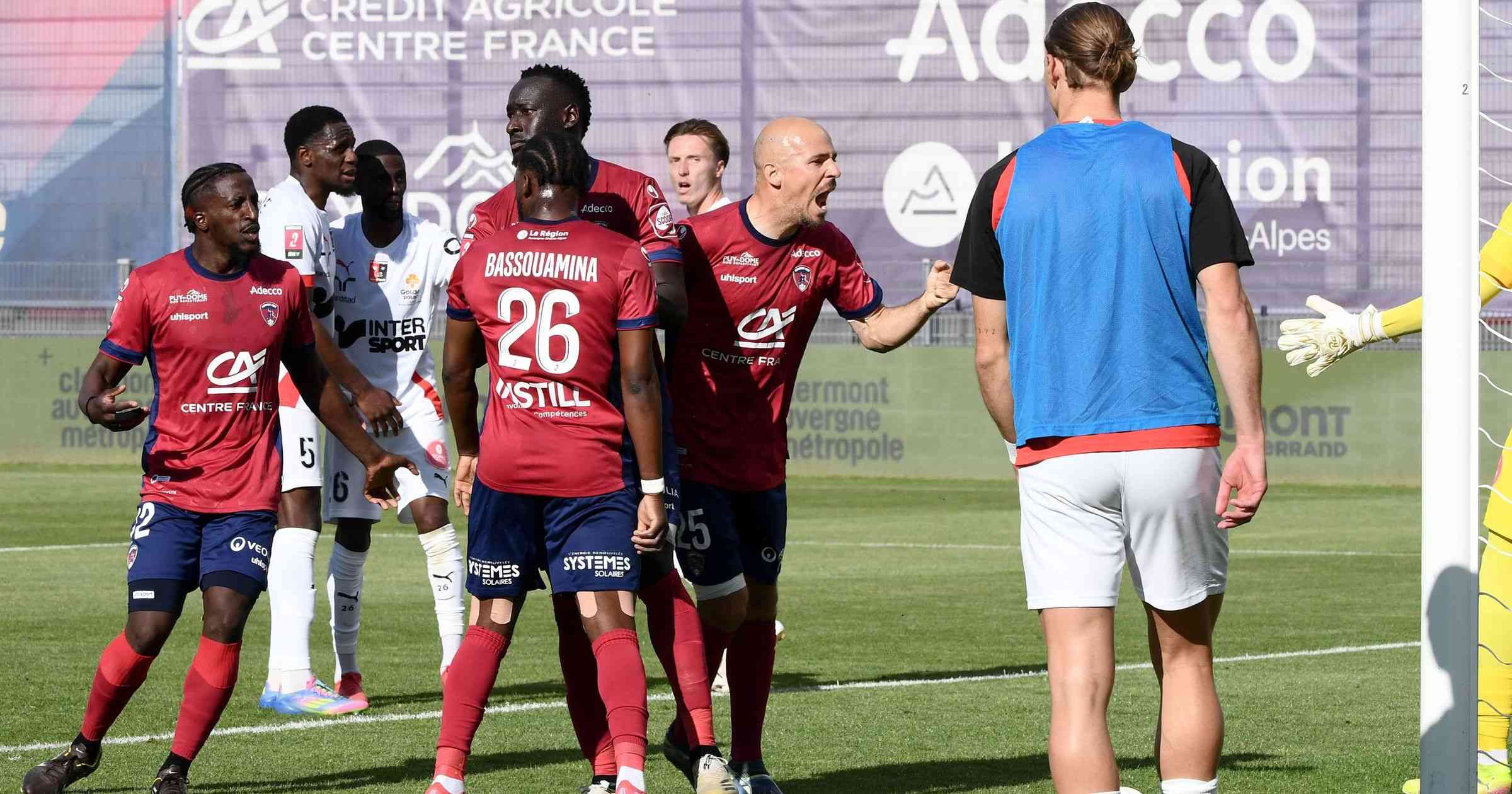 Clermont Foot maintenu en Ligue 2 malgré la défaite